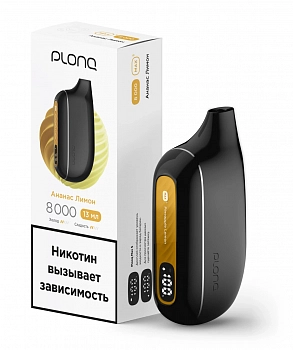 ОЭСДН Plonq MAX S 8000 "Ананас Лимон" 20мг