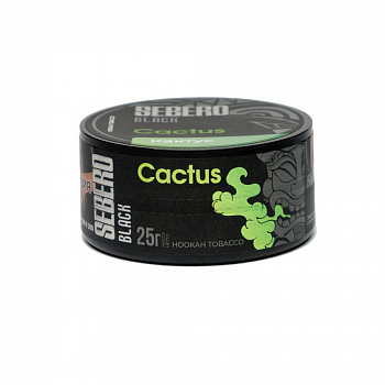 Табак Sebero Black, 25гр "Cactus / Кактус"