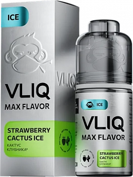 Ароматизатор Max Flavor Ice "Кактус клубника / Strawberry Cactus Ice" 15мл (на 30мл)